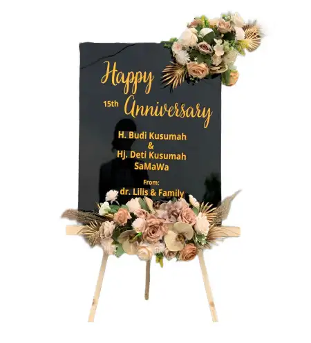 Papan Bunga Akrilik Sungai Binti