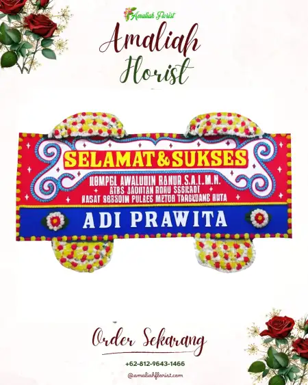 Papan Bunga Ucapan Selamat Sungai Binti